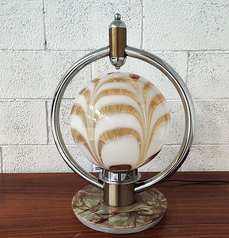 Nason, Mazzega, vetro, Murano, onice, metallo, cromato, anni70, arte, vetraria, 1970s, glass, italia, art, design, 