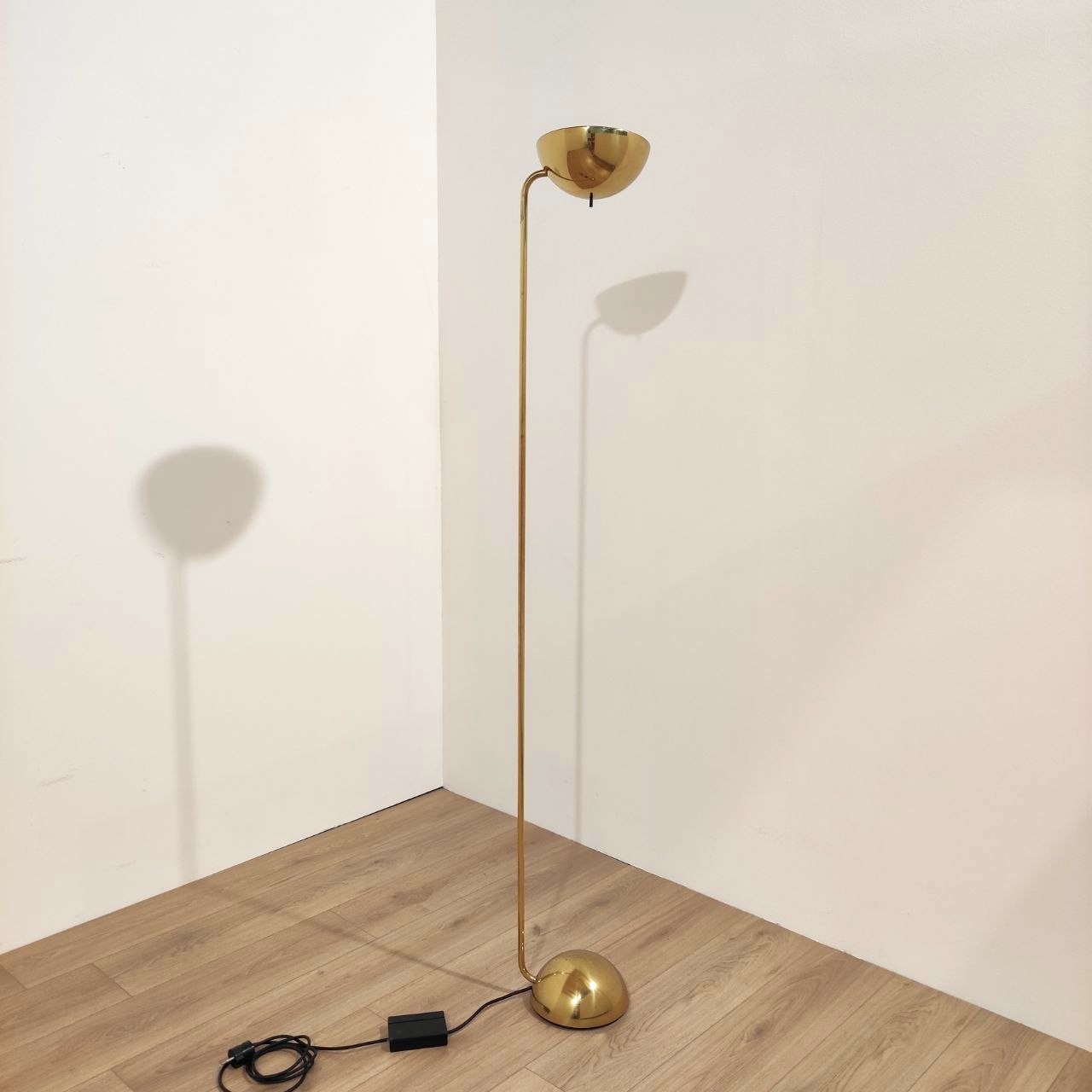 lampada, terra, bikini, Raul, Barbieri, Giorgio, Marianelli, Tronconi, ottone, anni80, made, in, Italy, floor lamp, Bikini, brass, frame, 1980s, 