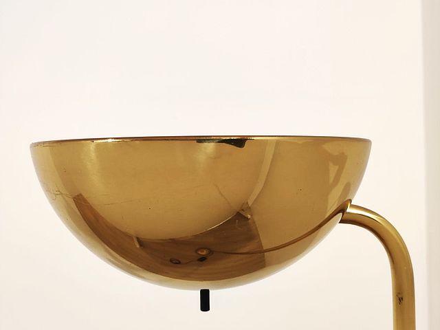 lampada, terra, bikini, Raul, Barbieri, Giorgio, Marianelli, Tronconi, ottone, anni80, made, in, Italy, floor lamp, Bikini, brass, frame, 1980s, 