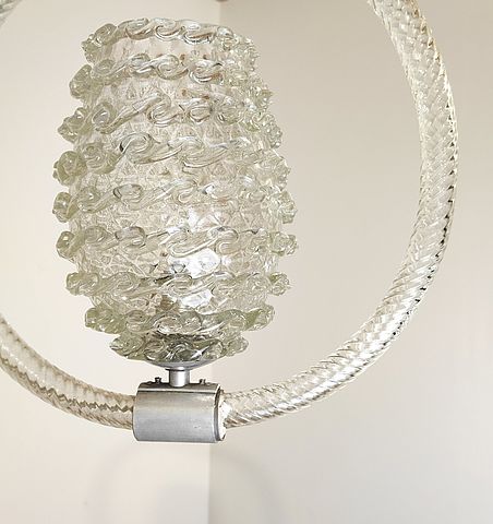 Barovier, Toso, chandelier, vetro, soffiato, cordoncino, vetro, cordonato, glass, murano, lampada, sospensione, lampadario, light, lighting, illuminazione, pasta, vitrea, 1930, anni30, 1930s, 1940s, 1940, anni40, 1900, antiquariato, XXsec, XX, secolo, Italia, Italy