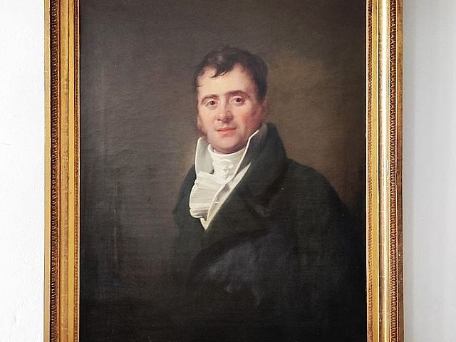 Charles, Howard, Hodges, pittore, neoclassico, ritrattistica, Regency, inglese, Paesi, Bassi, ritratto, olio, tela, 1811, cornice, dorata, foglia, oro, XVIIIsec, XIXsec, old, english, painter, engravers, man, portrait, 