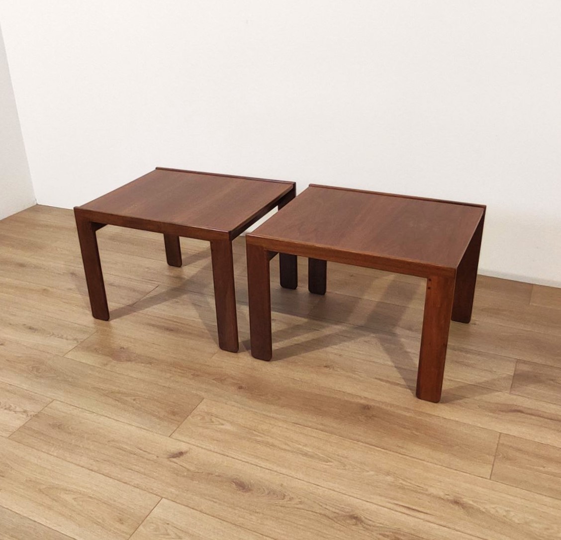Cassina, Afra, Tobia, Scarpa, tavolini, legno, caffè, modello, 777, anni60, 1960s, tables, coffee, Cassina, Scarpa, design, Italy, 