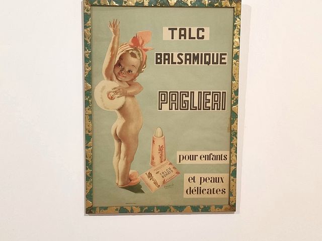 Boccasile, illustrazione, talco, balsamico, Paglieri, 1955, circa, Zanini, Cellerino, Alessandria, stampa, litografia, cromolitografia, Printed, in, Italy, 1950s, 